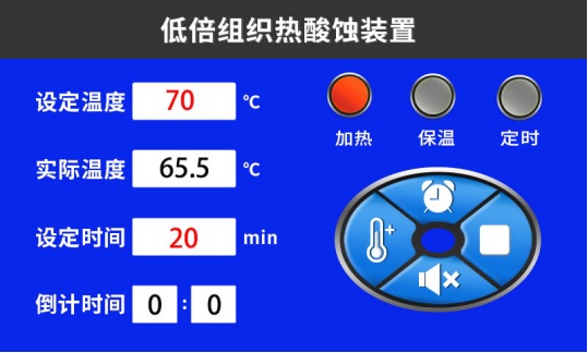 熱酸蝕裝置界面